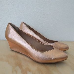 ✨ Metallic Seychelles wedges ✨